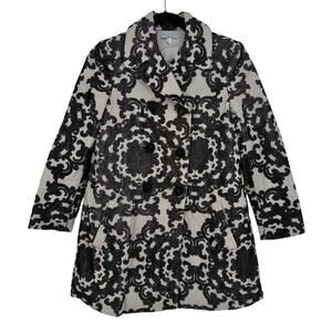 Anthropologie‎ Leifnotes Womens Hesa Blazer Size 00 Petite Corduroy Collared EUC